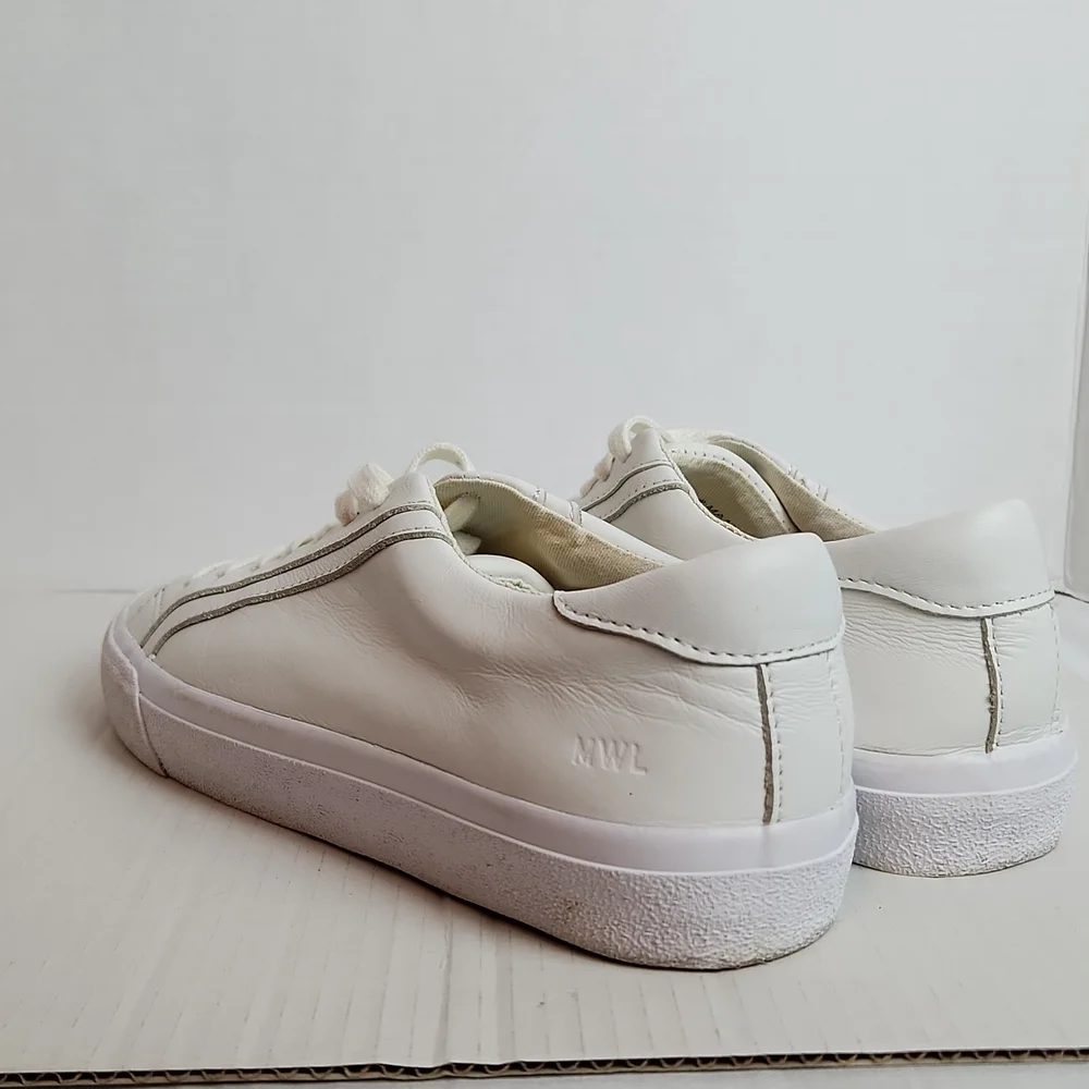 Madewell Sidewalk Low Top Sneakers White - Picture 5 of 12